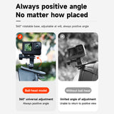 Universal Backpack Clip Backpack Clip Clamp Mount for GoPro Hero 11 10 9 8 7 6 5 for Insta360 Action Camera Accessories