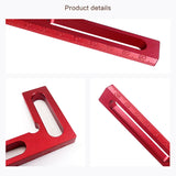 1 PCS Woodworking Fixture 90 Degree Precise Clamping Square Right Angle Clamps Aluminium Alloy