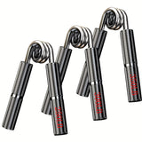 3/4/6psc Metal Hand Grip Set, 50LB-300LB Non-Slip Heavy-Duty Grip Strengthener