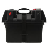Battery Box Multifunctional 5V 1A 2.1A USB Ports Power Battery Box Impact Proof for Camper