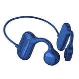 Real Bone Conduction Headphones Bluetooth 5.2 Wireless Earphones Waterproof Sports Headset with Mic for Workouts Running Driving