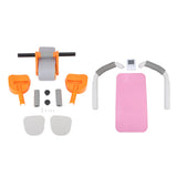 Automatic  Wheel Thickened Composite Material Abdominal Roller Wheel with Knee Pad for Core Strengthening for Beginners