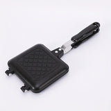 1pc, Sandwich Pan (14.99cmx13.49cm), Double Sided Non-Stick Sandwich Maker, Panini Pan, Steak Frying Pan