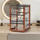 Organizer Earring Stand 360 Rotating Necklace Earrings Storage Rack Jewelry Tower Bracelet Holder