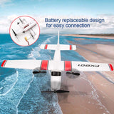 FX801 DIY Plane 2.4GHz 2CH EPP Craft Electric RC Glider Airplane Outdoor Fixed Wing Aircraft for Kids