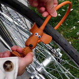Biscuit Puppy Basket Chain Rubber Safety Personality Anti-Theft Cartoon Cute Bike Lock Bicycle Accessories