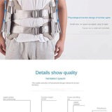 Decompression Device Belt Tractor Traction Home Treatment of Lumbar Disc Herniation