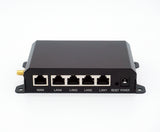 Industrial Grade OpenWRT Wireless Router with Cat4 4G LTE 2.4GHz WiFi and 1 WAN 4 LAN