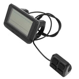 Electric Bike LCD Display Meter 24V 36V 48V Electric Bike Display Panel 5 Pin Interface for Conversion
