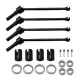 4Pcs Steel Front And Rear Extended Drive CVD With Shaft Cup For 1/10 Traxxas MAXX Widemaxx RC Car Upgrades Parts