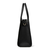 Laptop Women 15.6-Inch Computer Work Leather Handbag Business Office Bag