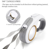 Retractable Dog Leash Durable Nylon Pet Walking Leash Automatic Extending Dog Lead Rope Ergonomic, Durable, And Tangle Free Pet Walking Leash For Dogs