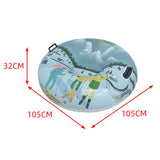 41 Inch Tube Toy For Kids And Adults Winter Iatable Sled Outdoor Snow Toys