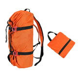 Rock Climbing Rope Bag Hiking Shoulder Backpack Folding Waterproof Storage Bag