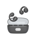 Kw52New Transparent Warehouse Ear Clip Bluetooth Headset Digital Display, Noise Reduction Does Not Enter the Ear Bone Conduction