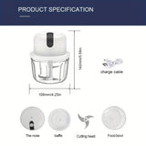 USB wireless multifunctional electric food grinder or PIM small grinder