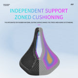 ESLNF Bicycle Breathable Beehive Bionic Structure Ultralight Shock Absorbing Bike Safety Cushion Seat Riding Accessories