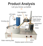 Jewelry Making Tools Speed Control Gemstone Grinding Faceting hine With Digital hincal Arm