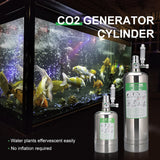 1/2L Aquarium system Stainless Steel CO2 Cyder Generator System Carbon Dioxide Reactor Kit For Plant Fish