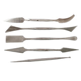 5PCS Stainless Steel Clay Carving Knife DIY Ceramic Soft Pottery Model Tool Stainless Steel Sculpture Knife For Make Pottery