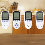 AC110V-250V Intelligent Bilg LCD Digital Power Metering EU UK AU US Plug Electricity Measuring Socket