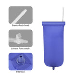 2L Enema Bag Reusable Silicone Kit Water Colon Cleansing Enteroclysm Detoxified Bowel Bags Vaginal Anal Washing Cleaning Set
