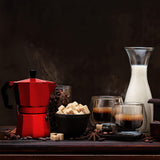 1pc Classic Stovetop Espresso And Coffee Maker, Moka Pot For Italian And Cuban Café Brewing, Greca Coffee Maker
