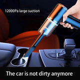 9000 Pa Handheld Cordless With LED Light Long Battery Life Lightweight Wet/Dry Use Vacuum Cleaner For Car