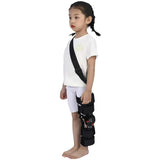 Children's knee Fixation Adjustable Knee Brace Hinged Stabilizer Medical Recovery Supports Ligament Sport Injury Splint