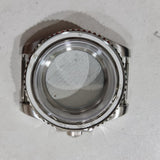 40Mm Stainless Watches Case Sapphire Glass Parts Fit Nh35A Nh36A Movement No Date Window Solid Steel Back Cover