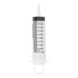 100ml Plastic Nutrient Sterile Pet Feeding Syringe Without Needle Measuring Pump for Garden Watering Tool