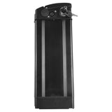 Secure Bike Battery Box Ebike Holder Case, Large Capacity, Perfect for Electric Vehicles, Black PVC Material