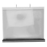 A4 Flip Multi-Page Table Card Rack Display Stand Holder Desk Menu Photo Album Picture Frame