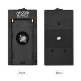 Andoer NP-F970 F750 Plate Holder Adapter + FZ100 Dummy Battery Coupler for Sony A7 III/A7R IV/A9/A9 II Cameras