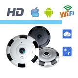 HD 360° Panoramic Camera Wifi Surveillance Cameras 1080P Automatic Portrait Tracking Security Protection Camcorder Smart Home