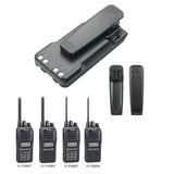 5PCS MB-133/BP-279 Belt Clip For IC-V88 IC-U88 IC-M25 ICOM A16 A25 F1000 F2000 F2100 F3400 Walkie Talkie