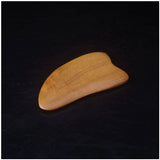 Fragrant wood tiger tooth shape scraping board piece sandalwood massager wooden four-foot massage dog