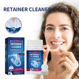 Jaysuing Denture Tablets Removes Odor & Stains | Oral Retainer Cleaner for Aligners Teeth Capped Cleaning Tablet 100PCS