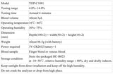 Portable Handheld HBA1C Hemoglobin Analyzer