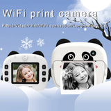Children Instant Print 2.4 Inch Digital Camera Photo Selfie 1080P FHD Video Thermal Inkless Printing Gifts