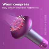 Multifunctional EMS Body Vibration Massage Machine Hot Compress Massage Brush Body Wireless Body Electric Massager