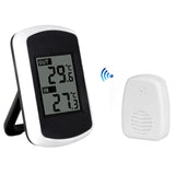433MHz LCD Digital Wireless Indoor Outdoor Thermometer Temperature Measurement Ambient Weather Tester