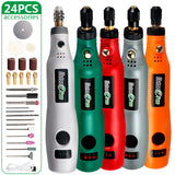 USB Cordless Mini Wireless Engraving Polishing Pen Electric Drill For Jewelry Metal Dremel Tools Dust Drilg Carving
