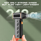 120000RPM 120W Super Power Electric Violent Air Powerful Car Snow Blower High-speed Dust Fan Mini Turbo Jet