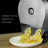 110V-220V Electric Manual Multifunctional Vegetable Lemon Potato Slicer Slicing hine