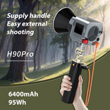 Photography Fill Light Power Handle Battery Grip 180Rotatable D-Tap USB-C for Aputure amaran 60ds Zhiyun Molus X100