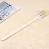 2 inch Wide Wooden Handle Metal Ferrule Faux Bristle Head Radiator Brush