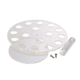 Transparent Acrylic Ice Cream Cone Stand Cake Dessert Holder Display Stand Party Shelf 16/24 Hole Round Wedding Display Holder