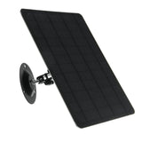 10W 5V 2000MAH Micro USB Solar Panel 360 Degree Rotation Waterproof Wall Mounted Monocrystal Silicon Solar Plate For USB Camera