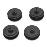 Universal Car Floor Mat Clips Holders 4PCS Grips Carpet Fixing Clamps Buckles Anti Skid Fastener Retainer Resistant Black